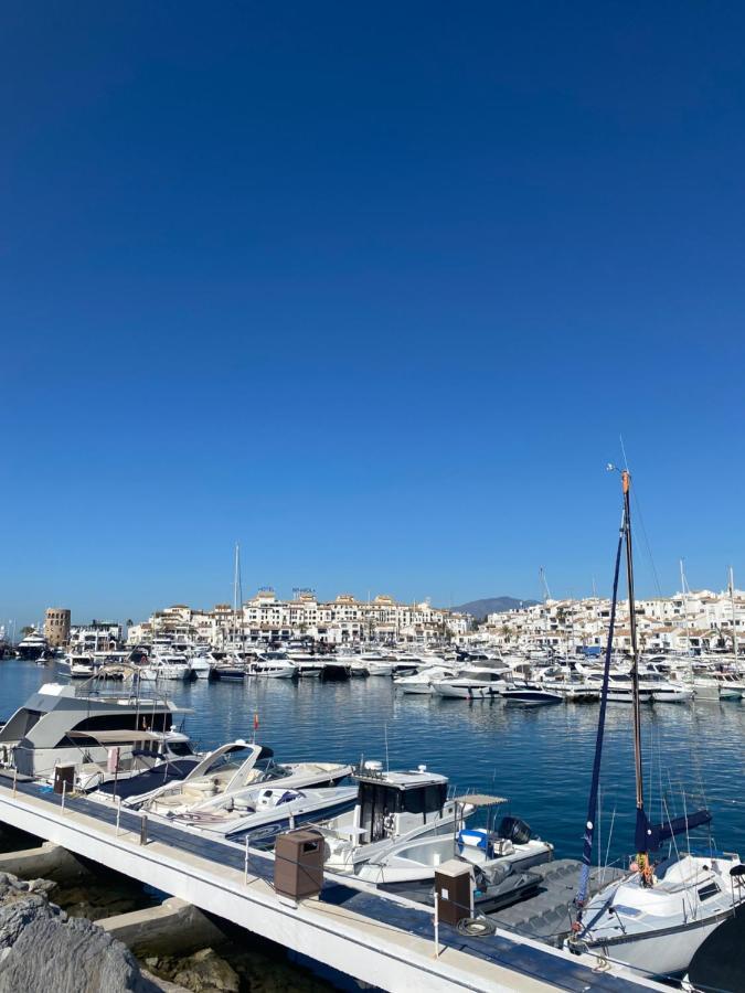 Exclusive Puerto Banus Beach Apartment Free Parking Wifi & Swimming Pool Marbella Bagian luar foto